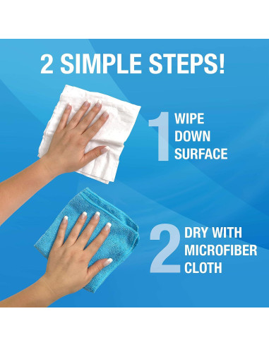 Toallitas de Limpieza para Acero Inoxidable - 30 Unidades