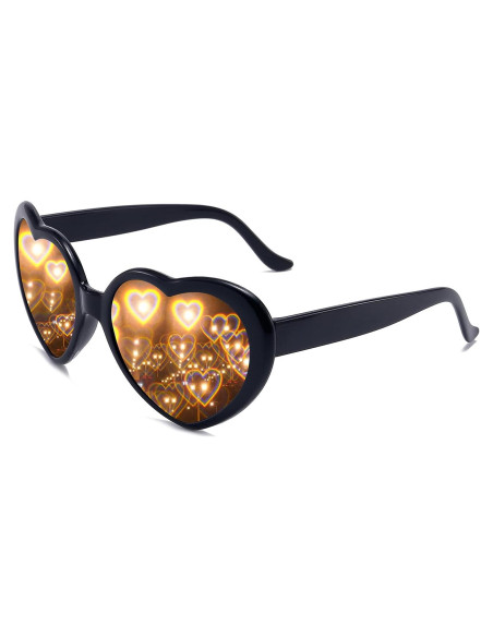 Gafas de Sol Corazón Dollger UV400 para Fiesta y Rave Gafas de Sol Corazón Dollger UV400 para Fiesta y Rave