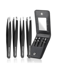 Conjunto de Pinzas de Precisión Plys para Cejas 4 Pcs