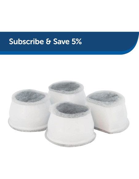 Filtros de Carbono PetSafe Drinkwell - Paquete de 4 Unidades