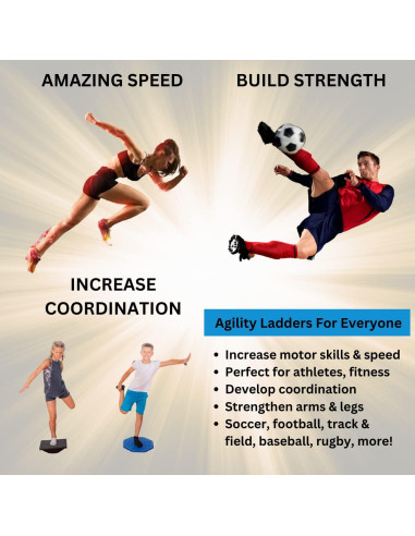 Conjunto de Entrenamiento de Agilidad Advanta Sports - 6.4m