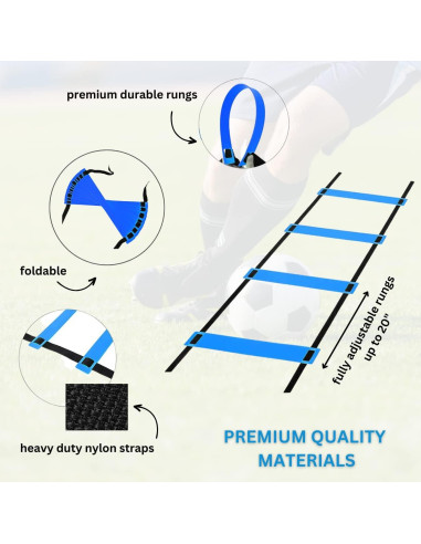 Conjunto de Entrenamiento de Agilidad Advanta Sports - 6.4m