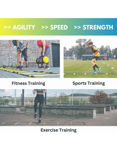 Conjunto de Entrenamiento de Agilidad Advanta Sports - 6.4m