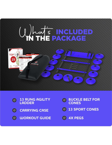 Conjunto de Entrenamiento de Agilidad Advanta Sports - 6.4m