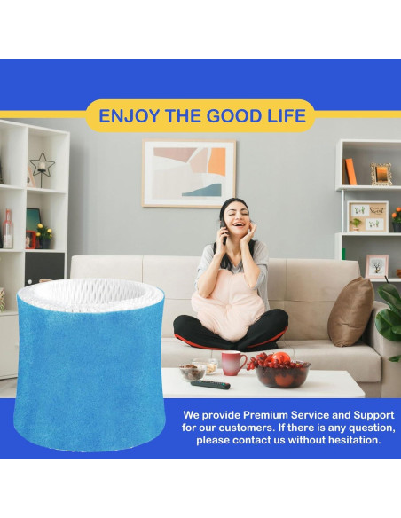 Filtro de Reemplazo para Humidificador Roninby 2.0 - Paquete de 4