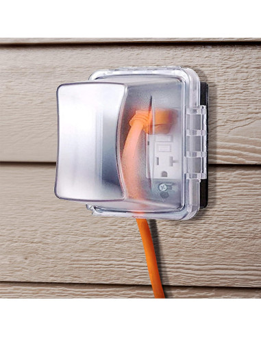 Cubierta de Salida TayMac MM710C 1 Grupo Transparente 12.1 cm