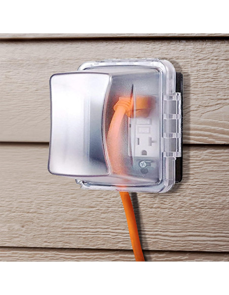 Cubierta de Salida TayMac MM710C 1 Grupo Transparente 12.1 cm