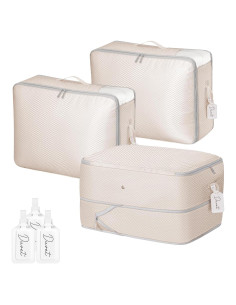 DIMJ Bolsa de Almacenamiento Compresible 66L - Paquete de 3