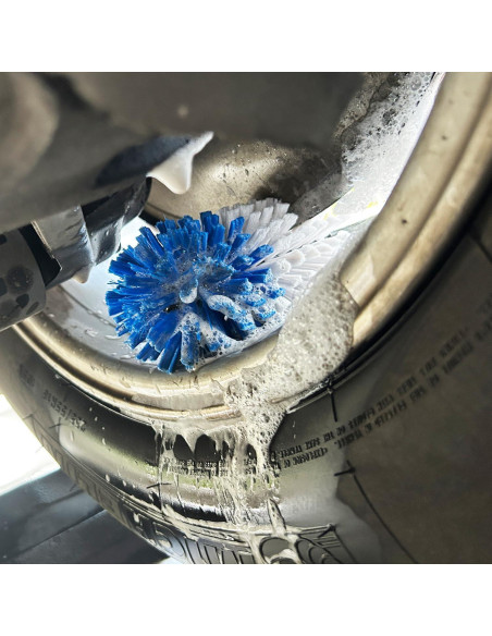 Kit de Cepillos de Limpieza para Ruedas HOLANHING 3 Pk