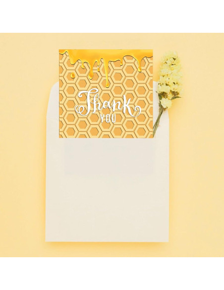 Carpeta de Embossing Texturizada Threetols Panal 14.5x10.5cm