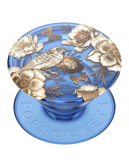 Agarradera PopSockets Pájaro Azul - Soporte Teléfono Intercambiable