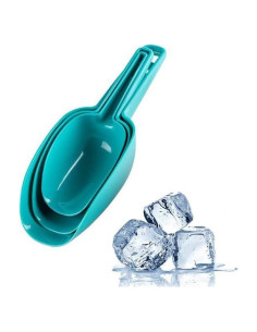 Juego de 3 Cucharas de Hielo AZOFIA - Plástico BPA Free