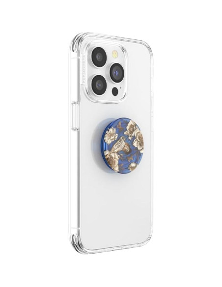 Agarradera PopSockets Pájaro Azul - Soporte Teléfono Intercambiable