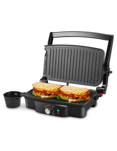 Panini Maker iSiLER 2 Platos 1200W Antiadherente