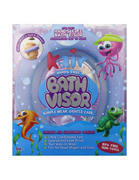 Visera de Baño Kair con Almohadilla de Aire Azul