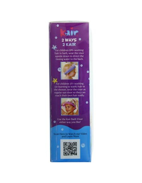 Visera de Baño Kair con Almohadilla de Aire Azul