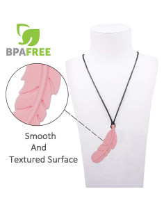 Collar Masticable Sensorial Silicona Atsky - Paquete de 5 2