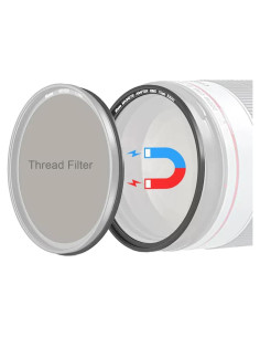 Kit Adaptador Magnético Kase 49mm para Filtros de Cámara