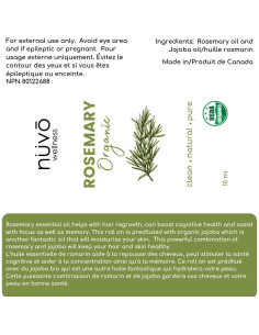 Aceite de Romero 10ml NUVO WELLNESS para Crecimiento Cabello 2