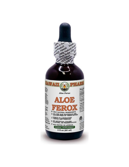 Extracto Líquido de Aloe Ferox Sin Alcohol 59.15 ml - HawaiiPharm Extracto Líquido de Aloe Ferox Sin Alcohol 59.15 ml - HawaiiPharm