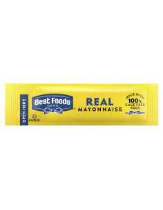 Mayonesa Real Mejores Alimentos 10.8 g - Paquete de 210 Stick