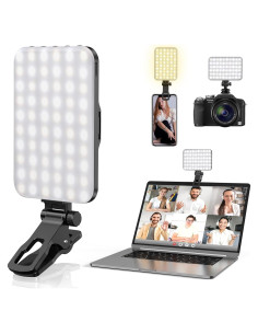 Luz de Selfie Anautin D6 60 LED 2200mAh 7 Modos Brillo