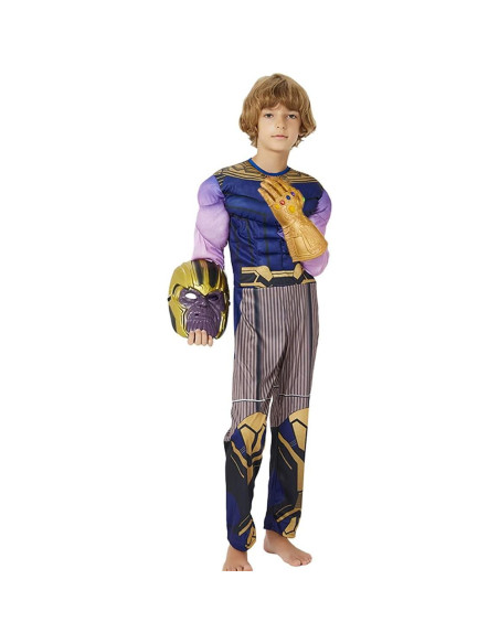 Guante de Latex LED Dorado para Niños - Cosplay Halloween