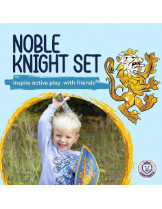 Espada y Escudo Caballero Noble Liontouch Azul 3-8 Años 2