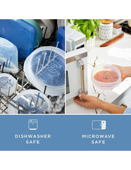 Tapa de Silicona Reutilizable Stasher 3-Pack Pequeño 6.35 cm