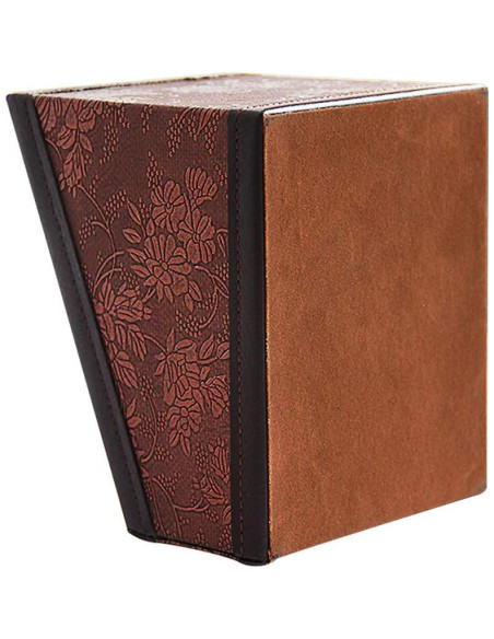 Soporte de Control Remoto Daixers 2 Paquetes Cuero Sintético Marrón