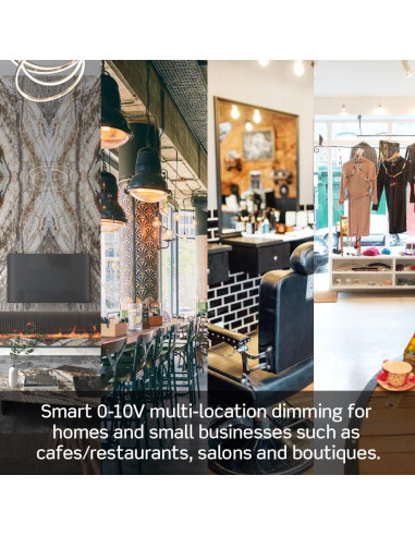Interruptor Regulador Inteligente Leviton Decora 0-10V Wi-Fi