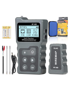 Probador de Cable de Red VXSCAN NF-488 Multifuncional CAT5e/CAT6