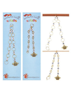 Marcadores de Puntos NBEADS 2 Pcs Abeja Acrílico 0-9