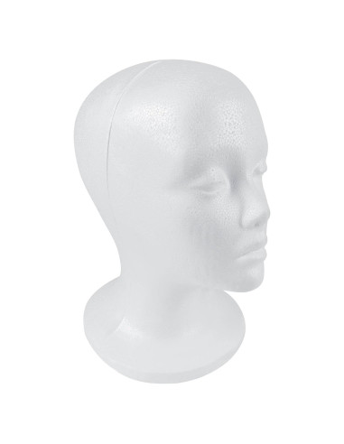 Cabeza de Maniquí Femenino SHANY 11" Estireno Soporte Peluca