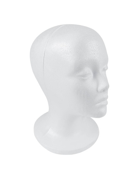 Cabeza de Maniquí Femenino SHANY 11" Estireno Soporte Peluca