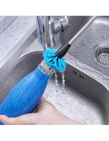 Cepillo para Botellas de Agua MOSOLAN 33 cm - Paquete de 2