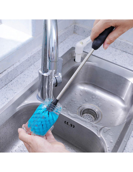 Cepillo para Botellas de Agua MOSOLAN 33 cm - Paquete de 2 Cepillo para Botellas de Agua MOSOLAN 33 cm - Paquete de 2