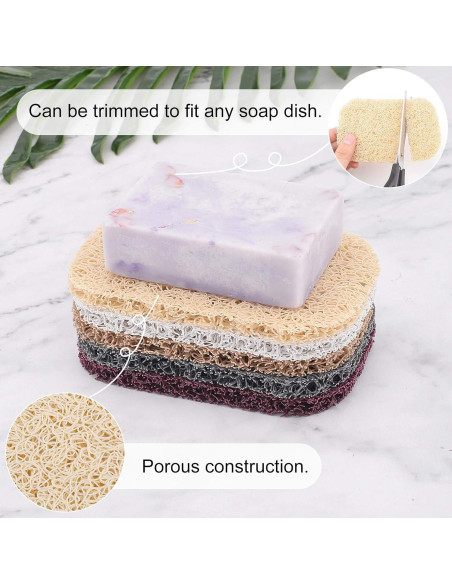 Soporte para Jabón AHANDMAKER 30 Pcs 5 Colores Drenaje