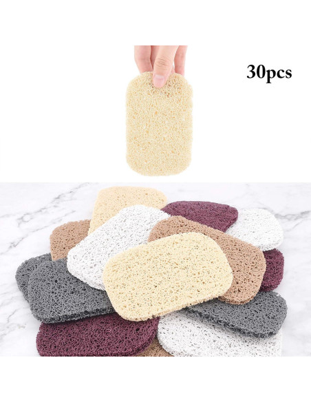 Soporte para Jabón AHANDMAKER 30 Pcs 5 Colores Drenaje