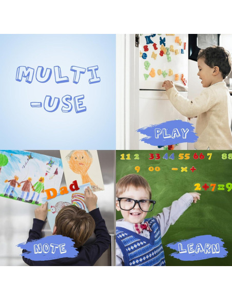 LovesTown 104 Piezas Letras y Números Magnéticos para Niños