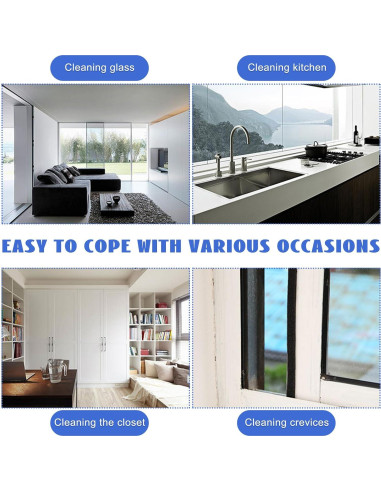 2 Plumones de Microfibra para Auto Sylvil, Limpieza Interior y Exterior