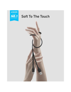 Cable USB A a USB C Anker 15W 3 pies 2Pack Negro 2