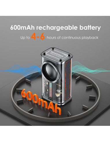 Altavoz Bluetooth K07 Inalámbrico con Luces LED 30m