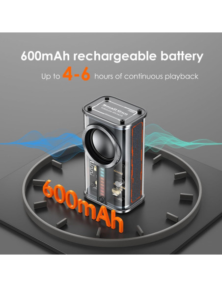 Altavoz Bluetooth K07 Inalámbrico con Luces LED 30m