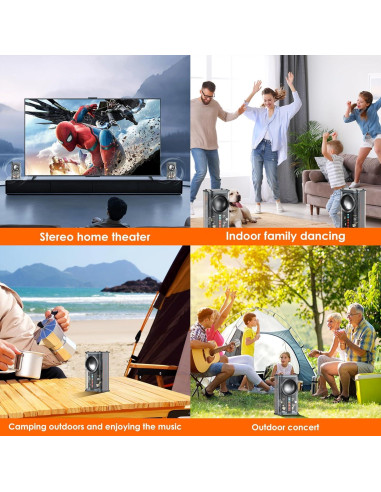 Altavoz Bluetooth K07 Inalámbrico con Luces LED 30m