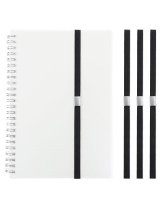 Bandas Elásticas para Planificadores Mini Skater - 4 Pzas Negro