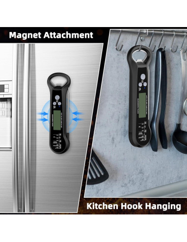 Termómetro Digital de Carne Bilitase D3 Impermeable 300C