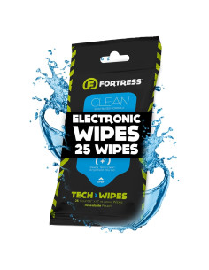 Toallitas de Limpieza Fortress para Electrónicos 25 Unidades