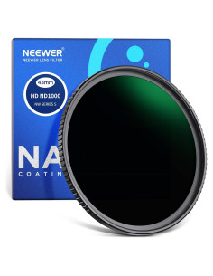 Filtro ND 1000 NEEWER 43mm Densidad Neutra Ultra Delgado