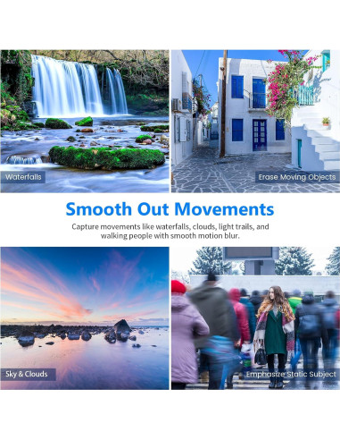 Filtro ND 1000 NEEWER 43mm Densidad Neutra Ultra Delgado